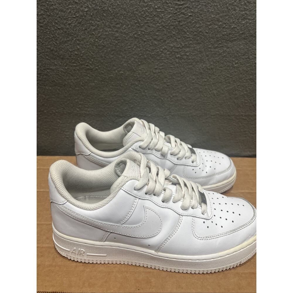 Nike Air Force 1 Triple White DD8959-100 Womens Size 9 - Picture 4 of 12